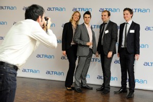 Animation Photocall pour la société Altran Technologies le 21/11/2011